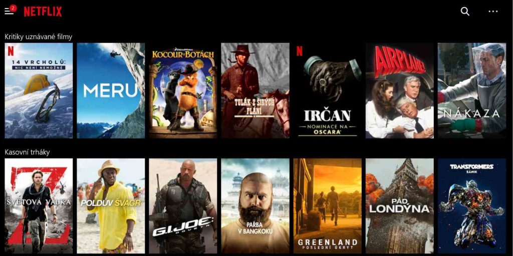 nejoblíbenější zahraniční filmy na Netflixu